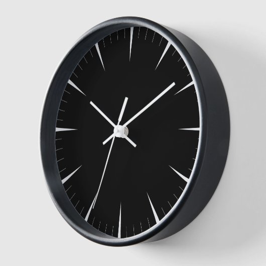 Horloge murale design moderne (Angle)