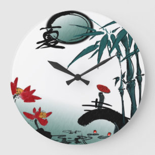 Horloge murale d'été
