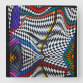 Horloge murale d'illusion optique (Recto)