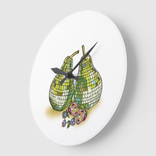 Horloge murale Disco Fruit (Angle)