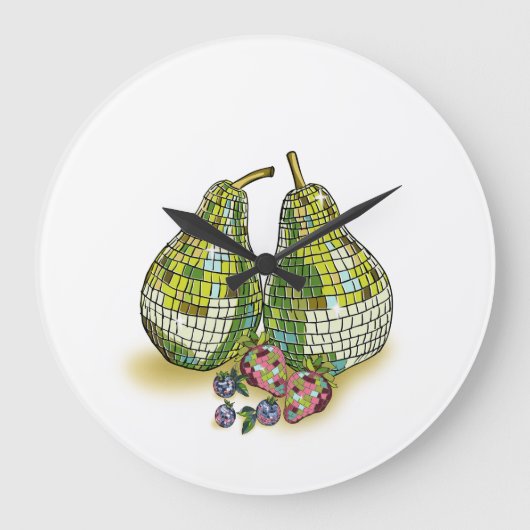 Horloge murale Disco Fruit (Recto)