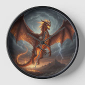 Horloge murale Dragon (Recto)