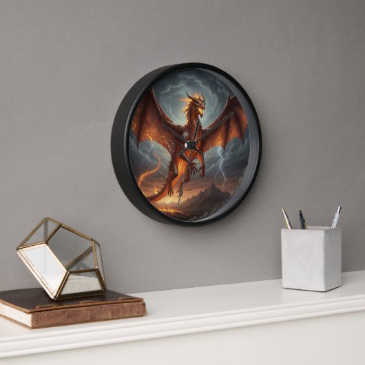 Horloge murale Dragon (Bureau)
