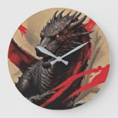 Horloge murale Dragon Dreamscape (Recto)