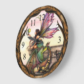 Horloge murale Dragon's Orbs Fairy and Dragon Wall (Angle)