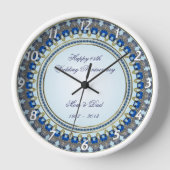 Horloge murale du 45e anniversaire du Mariage (Recto)