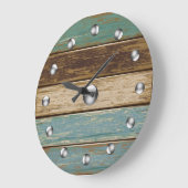 Horloge murale du bois de flottage 3 (Angle)