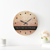 Horloge murale du bureau d'affaires (Maison)