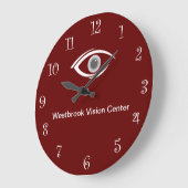 Horloge murale du cabinet du médecin de l'oeil (Angle)