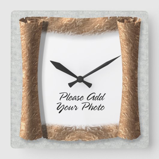 Horloge murale du cadre photo 7 (Recto)