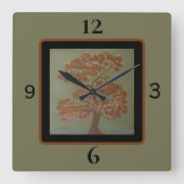 Horloge murale du Carré de chêne (Recto)