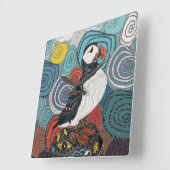 Horloge murale du carré de pommeau de Cornwall (Angle)