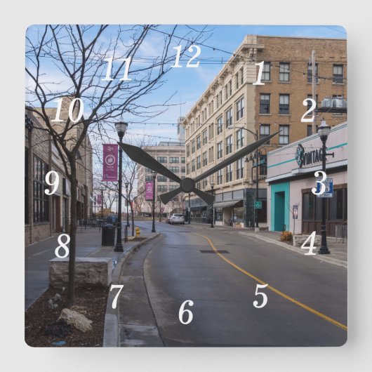 Horloge murale du centre-ville de Springfield (Recto)