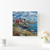 Horloge murale du chalet de bord de mer (Maison)