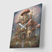 Horloge murale du champignon (Angle)