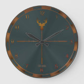 Horloge murale du chasseur de cerfs (Recto)