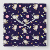 Horloge murale du chat (Recto)