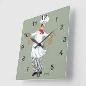 Horloge murale du chef (Angle)