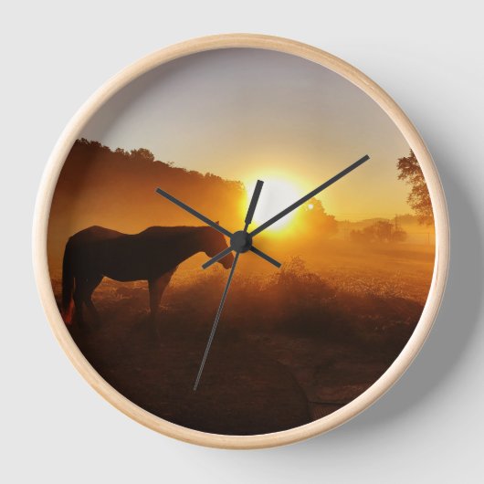 Horloge murale du cheval (Recto)