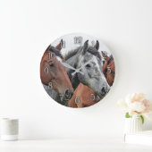 Horloge murale du cheval (Maison)