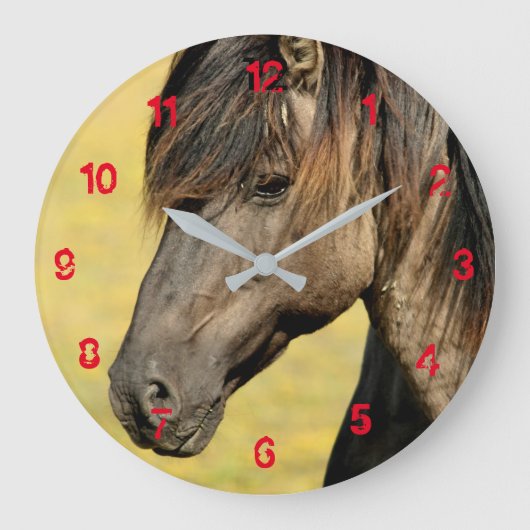 Horloge murale du cheval (Recto)