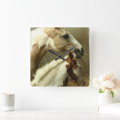 Horloge murale du cheval Gray Evasion (Maison)