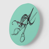 Horloge murale du ciseau (Angle)