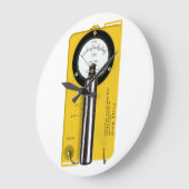 Horloge murale du compteur Geiger - CDV 700 (Angle)