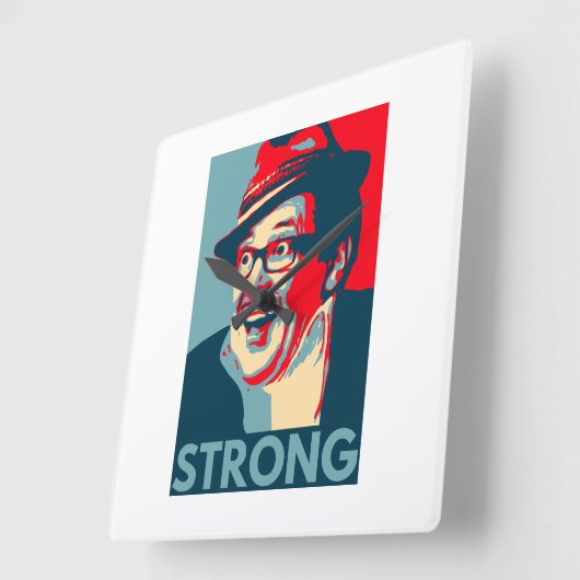 Horloge murale du comte Arthur Strong (Angle)