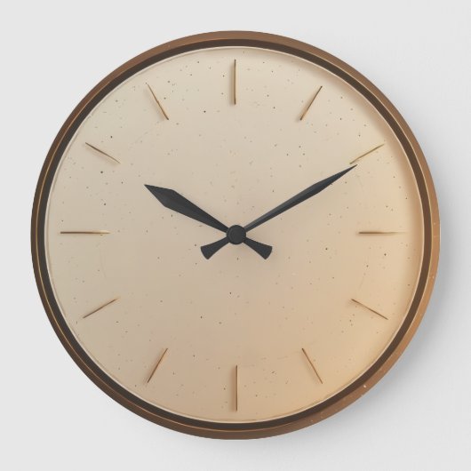 Horloge murale du concepteur simple (Recto)