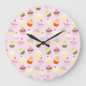 Horloge murale du Cupcake Party (Recto)