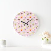 Horloge murale du Cupcake Party (Maison)