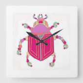 Horloge murale du dendroctone rose vif (Recto)