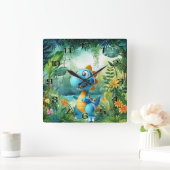 Horloge murale du Dinosaure mignon (Maison)