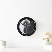 Horloge murale du dragon chinois Yin Yang (Maison)