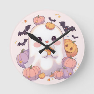 Horloge murale du fantôme - Décor Éffrayant