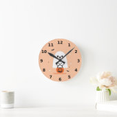 Horloge murale du fantôme - Décor Éffrayant (Maison)