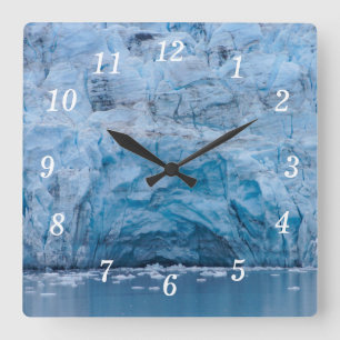 Horloge murale du glacier de la baie du Prince Wil