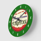 Horloge murale du jardinier rétro à la maison Toma (Angle)