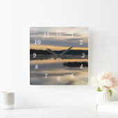 Horloge murale du lever du soleil (Maison)