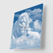 Horloge murale du lion et de l'agneau (Angle)