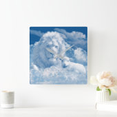 Horloge murale du lion et de l'agneau (Maison)