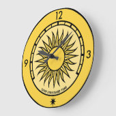 Horloge murale du logo SST (Angle)