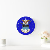 Horloge murale du logo USAFA (Maison)