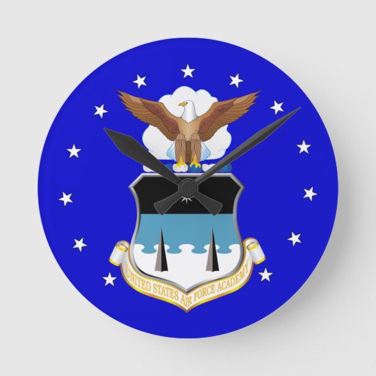 Horloge murale du logo USAFA (Recto)