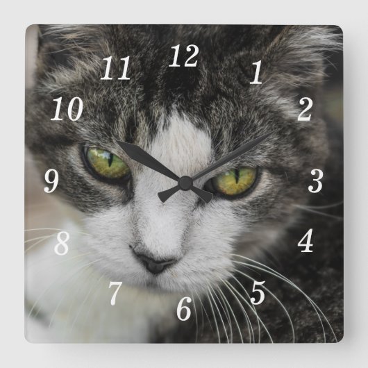 Horloge murale du look bébé (Recto)