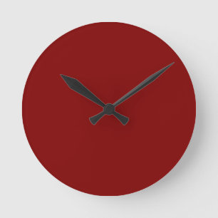Horloge murale du marron