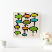 Horloge murale du milieu du siècle de l'espace (Maison)