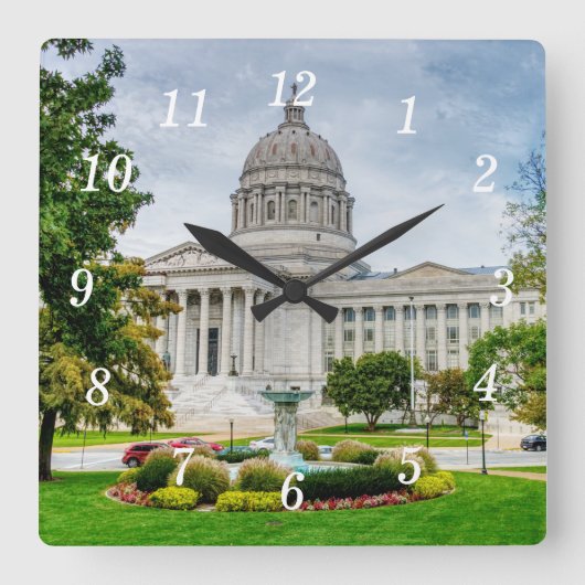 Horloge murale du Missouri Capitol (Recto)