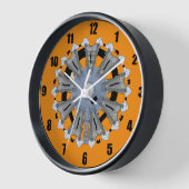 Horloge murale du moteur radioélectrique 9 cylindr (Angle)
